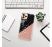 Odolné silikonové pouzdro iSaprio - Rose and Black Marble - iPhone 11 Pro Max