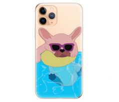 Odolné silikonové pouzdro iSaprio - Swimming Dog - iPhone 11 Pro
