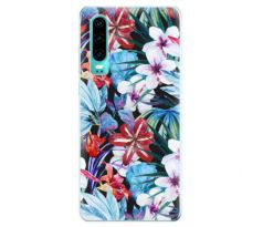 Odolné silikonové pouzdro iSaprio - Tropical Flowers 05 - Huawei P30