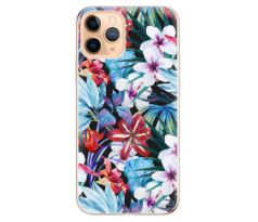 Odolné silikonové pouzdro iSaprio - Tropical Flowers 05 - iPhone 11 Pro
