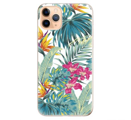 Odolné silikonové pouzdro iSaprio - Tropical White 03 - iPhone 11 Pro Max