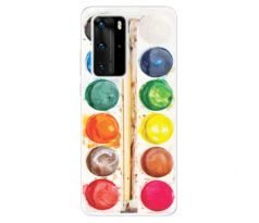 Odolné silikonové pouzdro iSaprio - Watercolors - Huawei P40 Pro