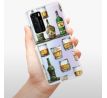 Odolné silikonové pouzdro iSaprio - Whisky pattern - Huawei P40