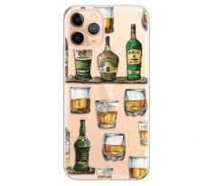 Odolné silikonové pouzdro iSaprio - Whisky pattern - iPhone 11 Pro