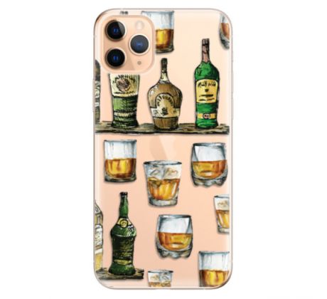 Odolné silikonové pouzdro iSaprio - Whisky pattern - iPhone 11 Pro Max
