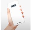 Odolné silikonové pouzdro iSaprio - 4Pure - bílý - Samsung Galaxy S10e