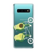 Odolné silikonové pouzdro iSaprio - Avocado - Samsung Galaxy S10
