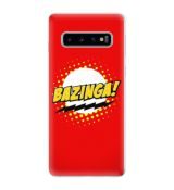 Odolné silikonové pouzdro iSaprio - Bazinga 01 - Samsung Galaxy S10