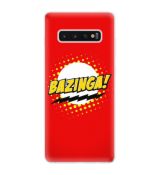 Odolné silikonové pouzdro iSaprio - Bazinga 01 - Samsung Galaxy S10+