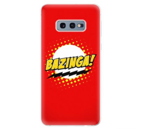 Odolné silikonové pouzdro iSaprio - Bazinga 01 - Samsung Galaxy S10e