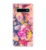 Odolné silikonové pouzdro iSaprio - Beauty Flowers - Samsung Galaxy S10