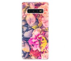Odolné silikonové pouzdro iSaprio - Beauty Flowers - Samsung Galaxy S10+