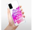Odolné silikonové pouzdro iSaprio - Believe - Samsung Galaxy S20+