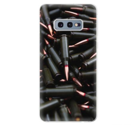 Odolné silikonové pouzdro iSaprio - Black Bullet - Samsung Galaxy S10e