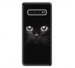 Odolné silikonové pouzdro iSaprio - Black Cat - Samsung Galaxy S10+
