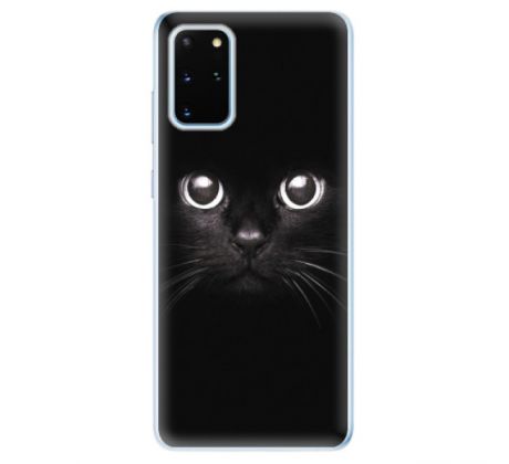 Odolné silikonové pouzdro iSaprio - Black Cat - Samsung Galaxy S20+