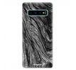 Odolné silikonové pouzdro iSaprio - Burned Wood - Samsung Galaxy S10