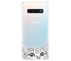 Odolné silikonové pouzdro iSaprio - Cat 02 - Samsung Galaxy S10+