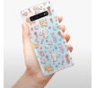 Odolné silikonové pouzdro iSaprio - Cat pattern 02 - Samsung Galaxy S10+