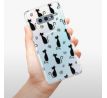 Odolné silikonové pouzdro iSaprio - Cat pattern 05 - black - Samsung Galaxy S10e