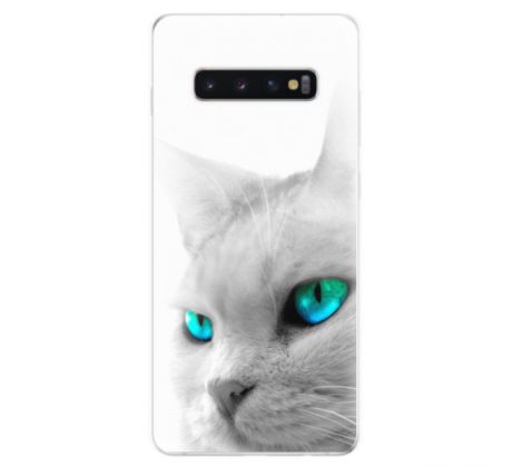 Odolné silikonové pouzdro iSaprio - Cats Eyes - Samsung Galaxy S10+