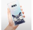 Odolné silikonové pouzdro iSaprio - Crazy Cat 01 - Samsung Galaxy S10e