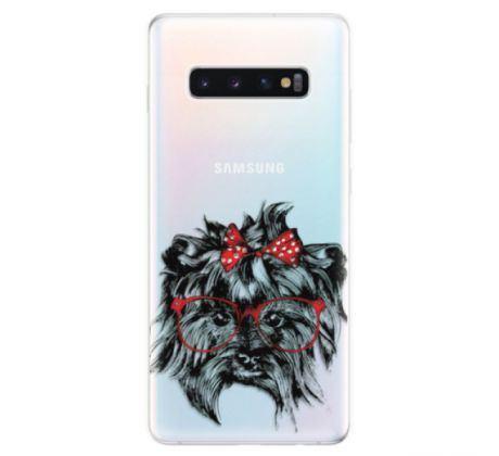 Odolné silikonové pouzdro iSaprio - Dog 03 - Samsung Galaxy S10+