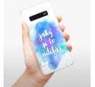 Odolné silikonové pouzdro iSaprio - Jaký si to uděláš - Samsung Galaxy S10+