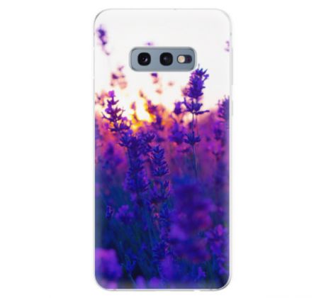 Odolné silikonové pouzdro iSaprio - Lavender Field - Samsung Galaxy S10e
