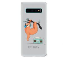 Odolné silikonové pouzdro iSaprio - Lets Party 01 - Samsung Galaxy S10