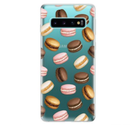 Odolné silikonové pouzdro iSaprio - Macaron Pattern - Samsung Galaxy S10