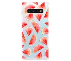 Odolné silikonové pouzdro iSaprio - Melon Pattern 02 - Samsung Galaxy S10+