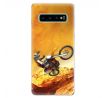 Odolné silikonové pouzdro iSaprio - Motocross - Samsung Galaxy S10