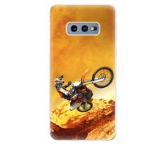 Odolné silikonové pouzdro iSaprio - Motocross - Samsung Galaxy S10e
