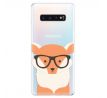 Odolné silikonové pouzdro iSaprio - Orange Fox - Samsung Galaxy S10+