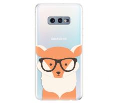 Odolné silikonové pouzdro iSaprio - Orange Fox - Samsung Galaxy S10e