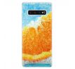 Odolné silikonové pouzdro iSaprio - Orange Water - Samsung Galaxy S10+