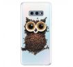 Odolné silikonové pouzdro iSaprio - Owl And Coffee - Samsung Galaxy S10e
