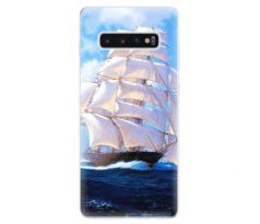 Odolné silikonové pouzdro iSaprio - Sailing Boat - Samsung Galaxy S10+