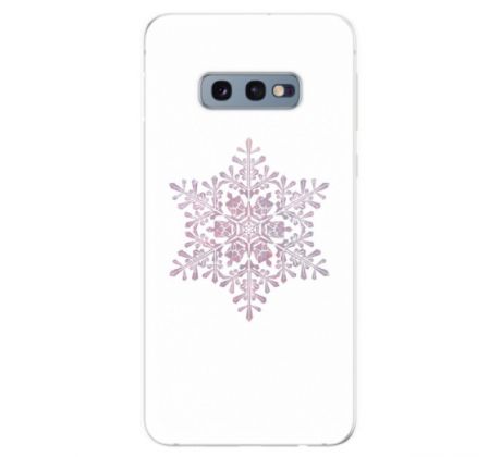 Odolné silikonové pouzdro iSaprio - Snow Flake - Samsung Galaxy S10e