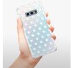 Odolné silikonové pouzdro iSaprio - Stars Pattern - white - Samsung Galaxy S10e