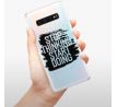 Odolné silikonové pouzdro iSaprio - Start Doing - black - Samsung Galaxy S10+