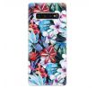 Odolné silikonové pouzdro iSaprio - Tropical Flowers 05 - Samsung Galaxy S10+