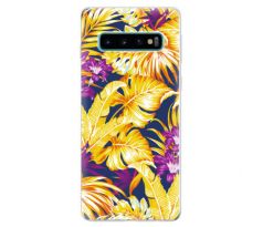 Odolné silikonové pouzdro iSaprio - Tropical Orange 04 - Samsung Galaxy S10
