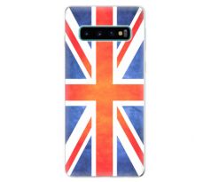 Odolné silikonové pouzdro iSaprio - UK Flag - Samsung Galaxy S10