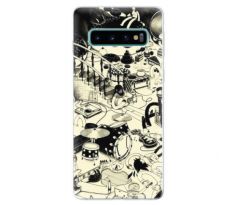 Odolné silikonové pouzdro iSaprio - Underground - Samsung Galaxy S10