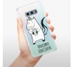 Odolné silikonové pouzdro iSaprio - Unicorns Love Coffee - Samsung Galaxy S10e