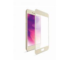 Ochranné tvrzené sklo Full-Cover FIXED pro Huawei Mate 10 přes celý displej - zlaté