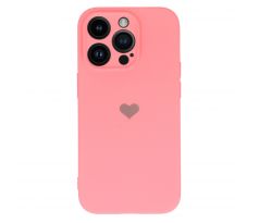 Vennus Valentýnské pouzdro Heart pro iPhone 13 Pro - růžové