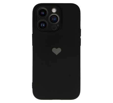 Vennus Valentýnské pouzdro Heart pro iPhone 13 Pro Max - černé